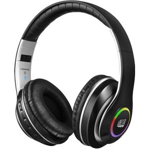 Draadloze bluetooth stereo koptelefoon - Adesso Xtream P500 - Ingebouwde microfoon - RGB kleuren