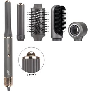 Largolash - Pro Airstyler - Fohnborstel - Multistyler - Krulborstel - Kleur: Zwart