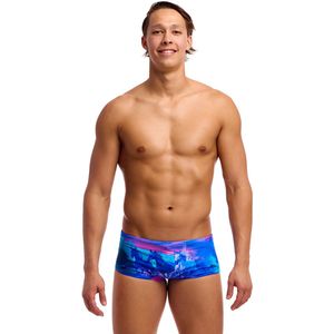 Funky Trunks Sidewinder Trunks Zwemboxer Blauw AUS 30 Man