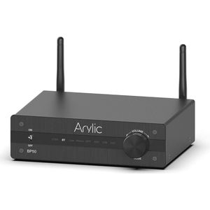 Bluetooth 5.2 aptX Home Audio Voorversterker met HDMI ARC en Phono-ingang