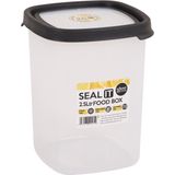 Wham Seal It Vershouddoos - Vierkant - 2,5 Liter - Set van 2 Stuks - Grijs