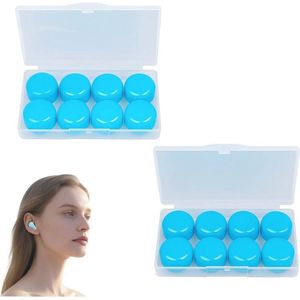 Vormbare Herbruikbare Siliconen Oordopjes – Ideaal voor Slapen, Zwemmen en Reizen