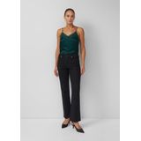 s.Oliver BLACK LABEL - Dames broek - Maat W34 x L32 - Vrouwen - ZWART - voering