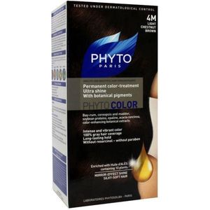 PHYTO HAIR COLOR 5.7 Licht Kastanjebruin Zonder ammoniak, zonder silicone