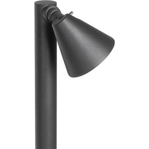 QAZQA ciara - Moderne Staande Buitenlamp | Staande Lamp voor buiten - 1 lichts - H 100 cm - Zwart - Buitenverlichting