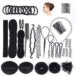 TRANKIELO® - Haarstyling Accessoires Set – Multifunctioneel Haarontwerpgereedschap – Geschikt voor alle Haartypes en Stijlen – Voor Dames en Meisjes