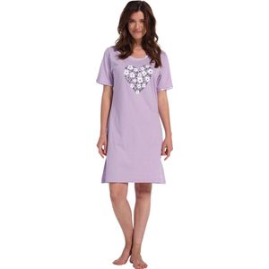 Pastunette - Lovely Lilac - Nachthemd - Maat 44 - Lila - Katoen