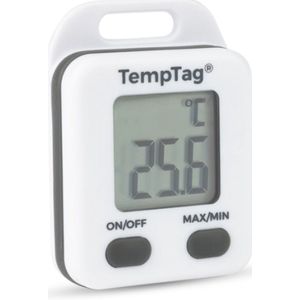 ETI - 'Temptag' Sleutelhanger Thermometer - Max/Min Functie - IP65 - Wit
