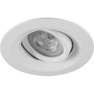 LED inbouwspot Jens -Rond Grijs -Sceneswitch -Dimbaar -5W -Philips LED