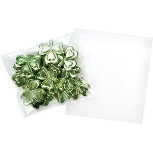 Plastic Zakken 12,7x10,8cm Transparant en Hersluitbaar (100 stuks) | Plastic zak