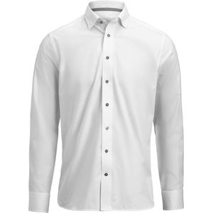 J.Harvest & Frost Yellow Bow 56 Slim Fit 2905602 - White / Grey - M