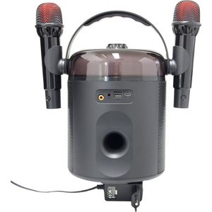 MG SK46 - Draagbare Speaker - Zwart - Bluetooth - LED Verlichting