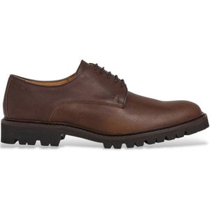 Hackett - Sloane - Derby Schoenen - Bruin - Leren - Casual
