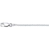 Zilveren Collier anker rond 1 1018842 60 cm