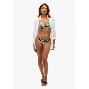 Superdry - Dameszwembroekje - Klassiek - Volledig Gevoerd - Elastische Taille met Logo