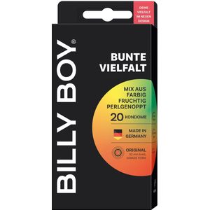 Billy Boy - Bunte Vielfalt Condooms - 20 st.