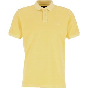 Marc O'Polo regular fit polo - heren poloshirt korte mouw - geel - Maat: 3XL