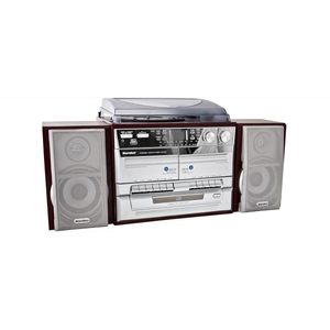 WNHB - Stereo Set - Platenspeler - All-in-One Muzieksysteem - Met Bluetooth USB en FM Radio