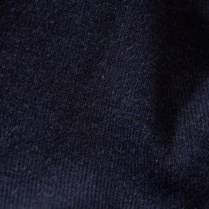Osborne Knitwear Trui met V hals - Sweater heren in Lamswol - Pullover Heren - Indigo melange - S