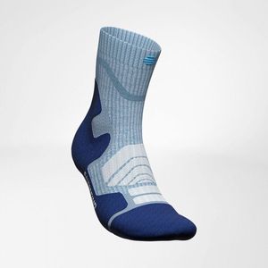 Bauerfeind Outdoor Merino Mid Cut Socks, Women, Sky Blauw, 43-46 - 1 Paar