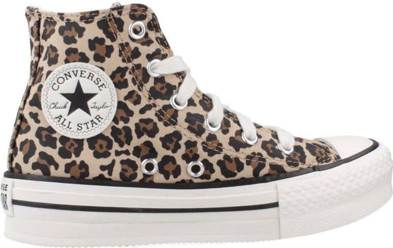 CONVERSE - CTAS - Sneakers - Camel / Bruin / Zwart / Wit - Enkelhoog