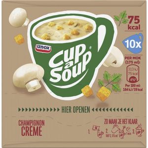 Unox Cup-a-Soup Champignon CrÃ¨me - 60 x 175 ml - Voordeelverpakking