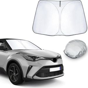 Sun Shade Covers Windscreen Parasol Sunshade Windshield Car Sun Visor Accessories for Toyota C-HR 2016-2023