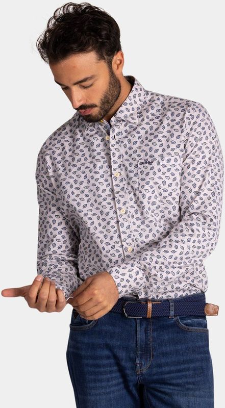 New Zealand Auckland regular casual overhemd beige