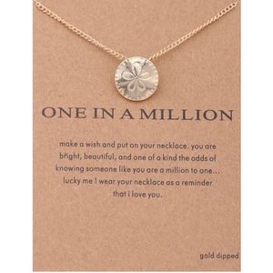 Akyol - goudkleurige ketting - halsketting – golden necklace - goud - one in a million- balance ketting - gouden ketting - halsbandje - ketting balance - ketting voor dame