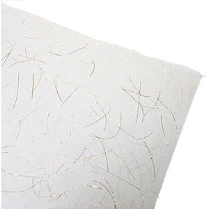 Set van 25 vel Tree Free mulberrypapier met gouddraad, A4 formaat