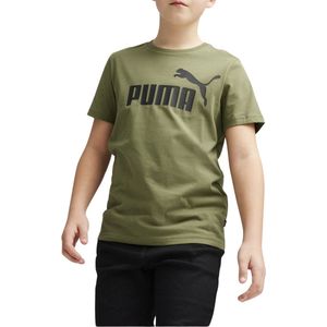 PUMA ESS Logo Tee B FALSE T-shirt - Olive Green