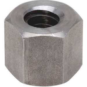 Wurth - DIN 103 staal 5 blank - Zeskantmoer met trapeziumdraad - x 5 st