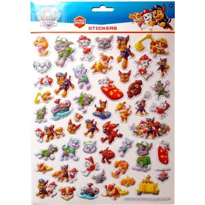 Paw Patrol - Pop-up Stickers - Bubbel stickers - 50 stuks - 3D - creatief