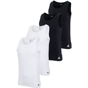 adidas Heren onderhemd 4 pack Active Flex Cotton