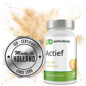 Vitamine B6, B12 En Foliumzuur - 60 Plantcapsules - PerfectBody.nl