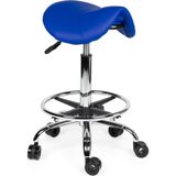 Kapperskruk - Verstelbare Zithoogte - Zwart - Skai-leer