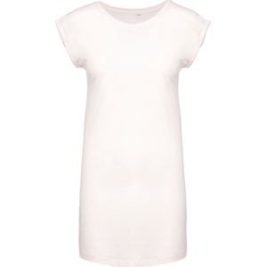 T-shirt Dames L/XL Kariban Ronde hals Korte mouw Off White 100% Katoen
