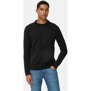 camel active Trui met ronde hals - Maat menswear-S - Zwart