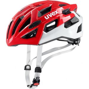 uvex Race 7 Fietshelm Red/White - Unisex - maat 51-55