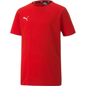 Puma - TeamGoal - T-shirt - Rood - 152 - Functieel en Ademend