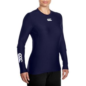 Thermoreg Long Sleeve Top Women Navy - XL