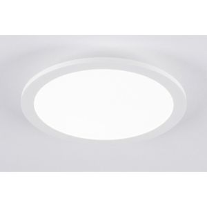 Lumidora Plafondlamp 74601 - Plafonniere - PULA - Ingebouwd LED - 15.0 Watt - 1500 Lumen - 6500 Kelvin - Wit - Metaal - Met dimmer - Badkamerlamp - ⌀ 30 cm