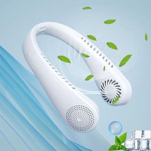 Nekventilator - Nek Ventilator - Nek Ventilator met Koeling - Neck Fan - Nek Fan - Nek Airco - Gezichtsventilator - Hoofd Ventilator - Draagbare Nek Ventilator