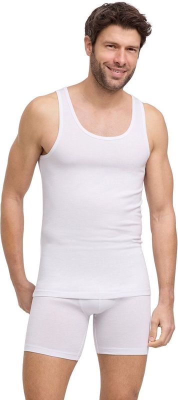 FALKE - Daily Comfort - Huidvriendelijk Elastisch Katoen Top - Wit - 2-Pack