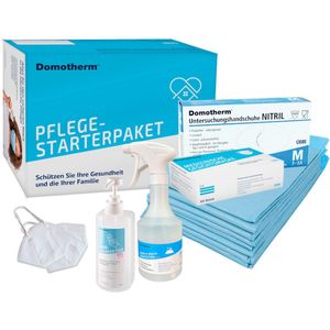 Hygiëne Pakket - handschoenen - matrasbeschermers - desinfecteer middelen - mondkapjes