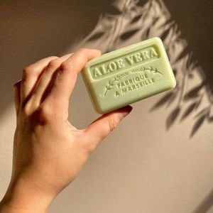4x Savon de Marseille Aloe Vera 125g – Vegan & Natuurlijk – Hydraterend - Verzorgend - franse zeep - provence