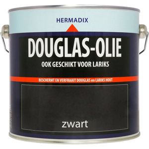 Hermadix combiset met GRATIS blokkwast doulas olie zwart 2,5 liter