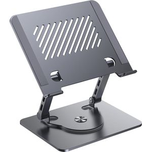 Laptop standaard - Laptopstandaard Opvouwbare Geventileerde Notebookstandaard Draagbare Lichtgewicht Aluminium Laptopstandaard Compatibel met iPad, Tablets, MacBook Air, Pro, Dell, Alle Laptops 10-17.3