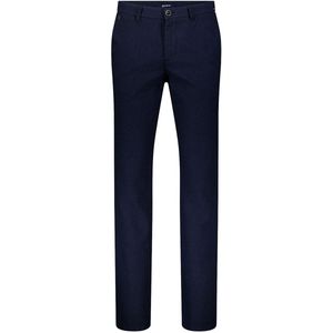 Gardeur katoenen broek donkerblauw
