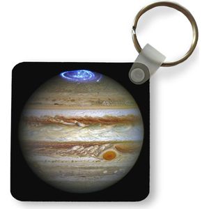 Sleutelhanger - Uitdeelcadeautjes - Jupiter - Noorderlicht - Heelal - Plastic
